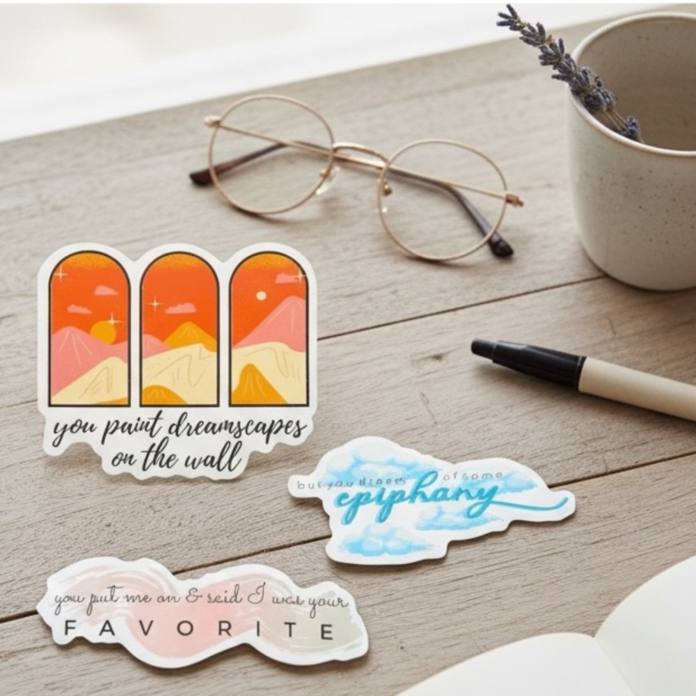 Taylor Swift Folklore Stickers